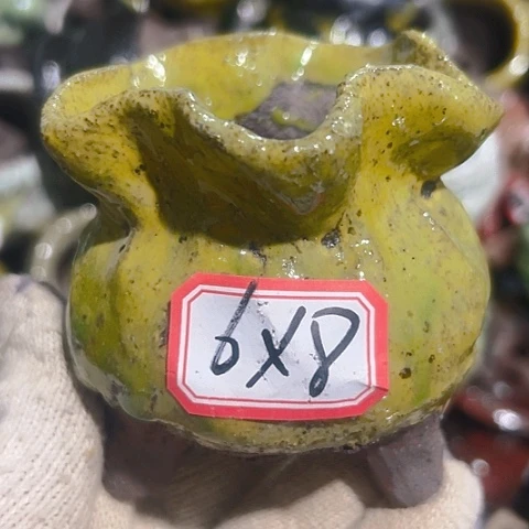 粗陶花盆手工花盆制作
