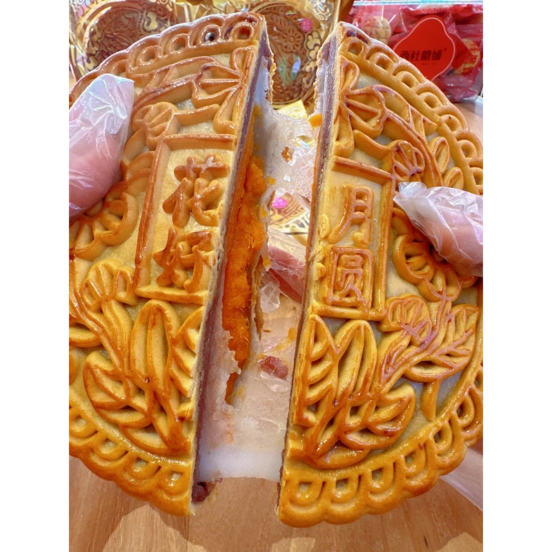 麻薯大饼潮汕特产月饼点心农特产品