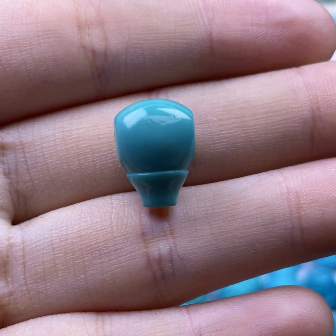 绿松石未镶嵌天然原矿绿松石雕件