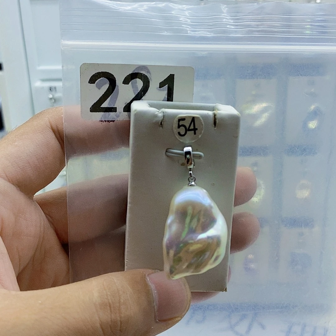 颈饰合金淡水珍珠