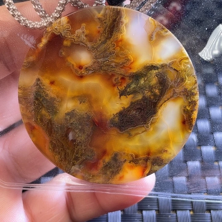 上***定玛瑙/玉髓颈饰未镶嵌