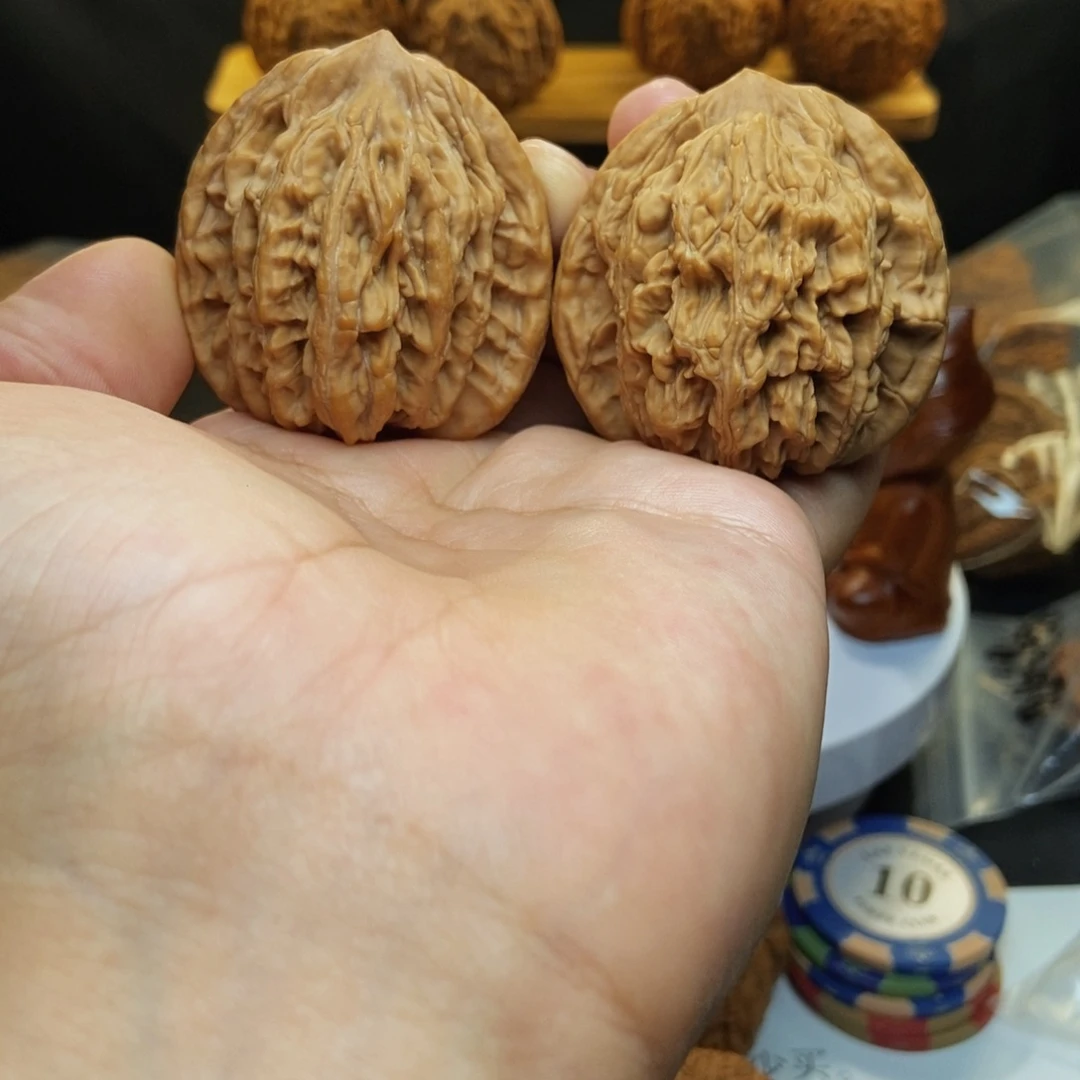 吊坠文玩核桃虎头45