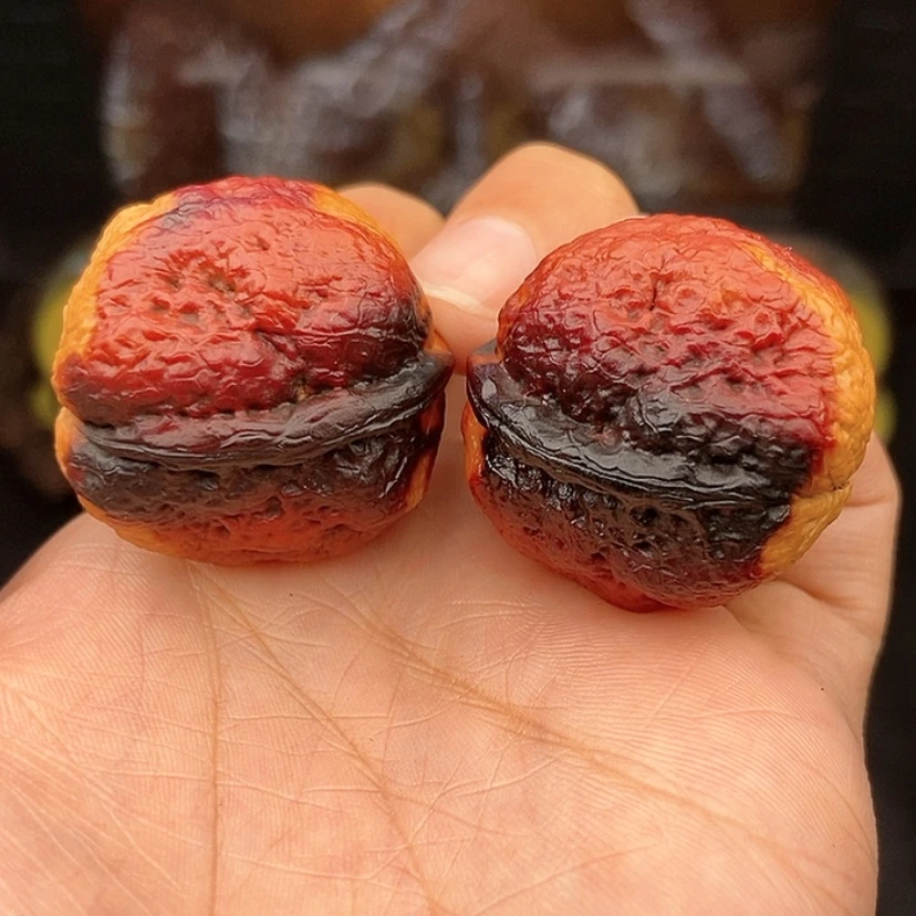 【闪购商品】文玩核桃把件32尺七彩肌肉小青蛙