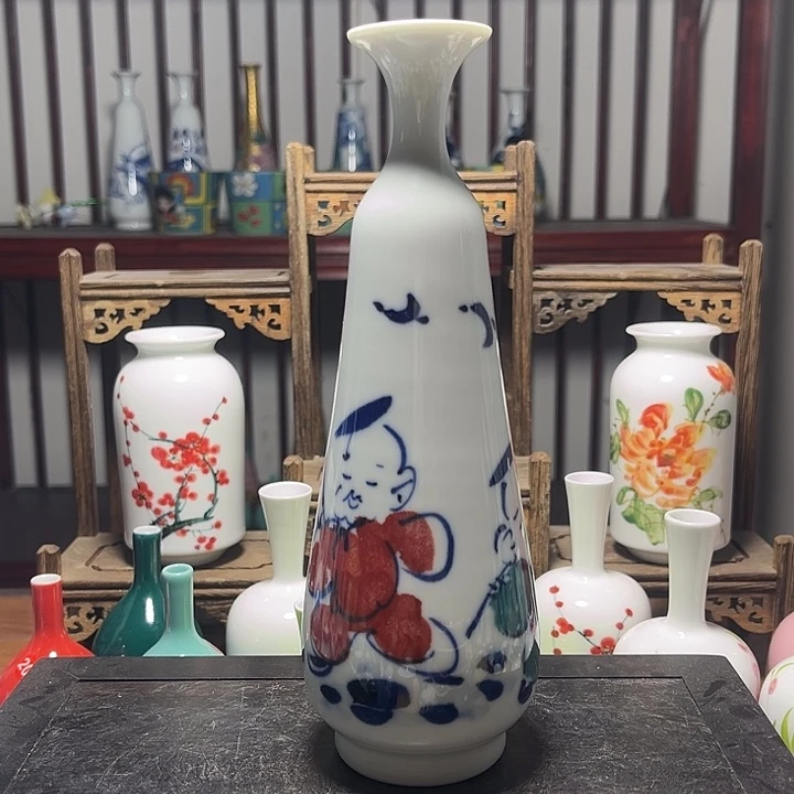 摆件陶景德镇陶瓷高20