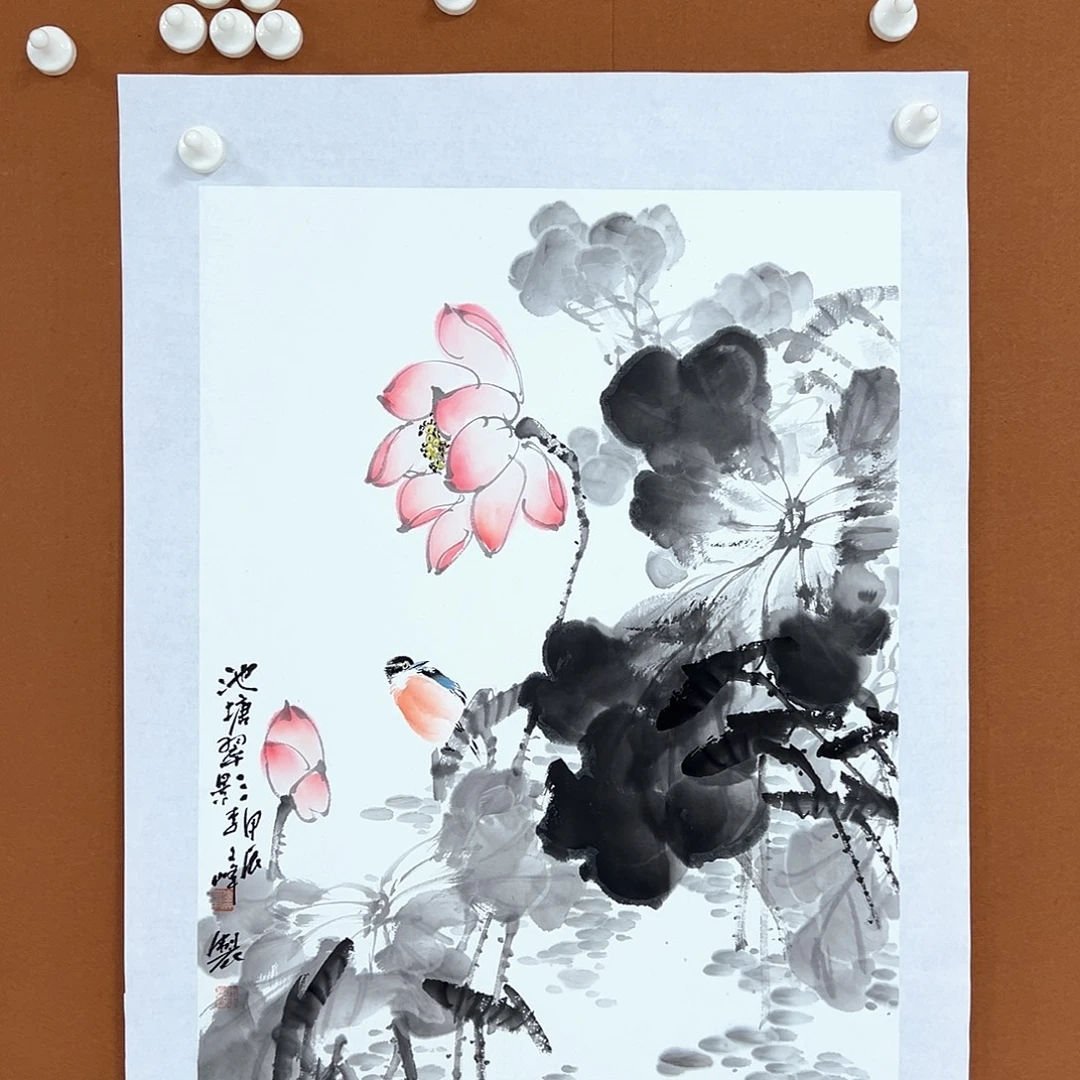 国画李文峰的画作