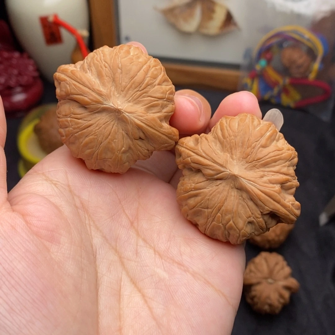 文玩核桃把件43战鼓