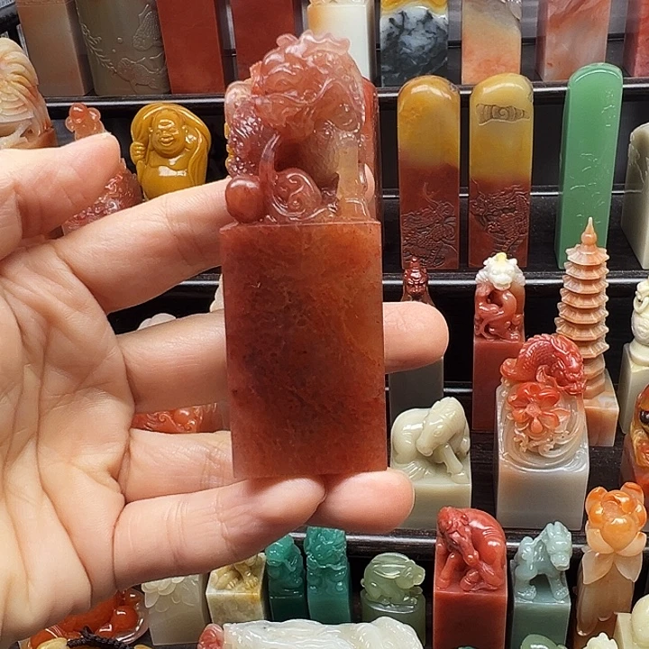 印石寿山石寿山石手工雕刻