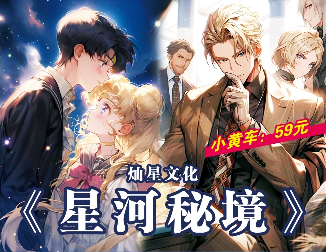 心动信号 星河秘境第二弹多IP亚克力中卡卡砖收藏盲盒