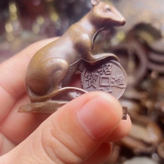 铜制工艺把玩摆件