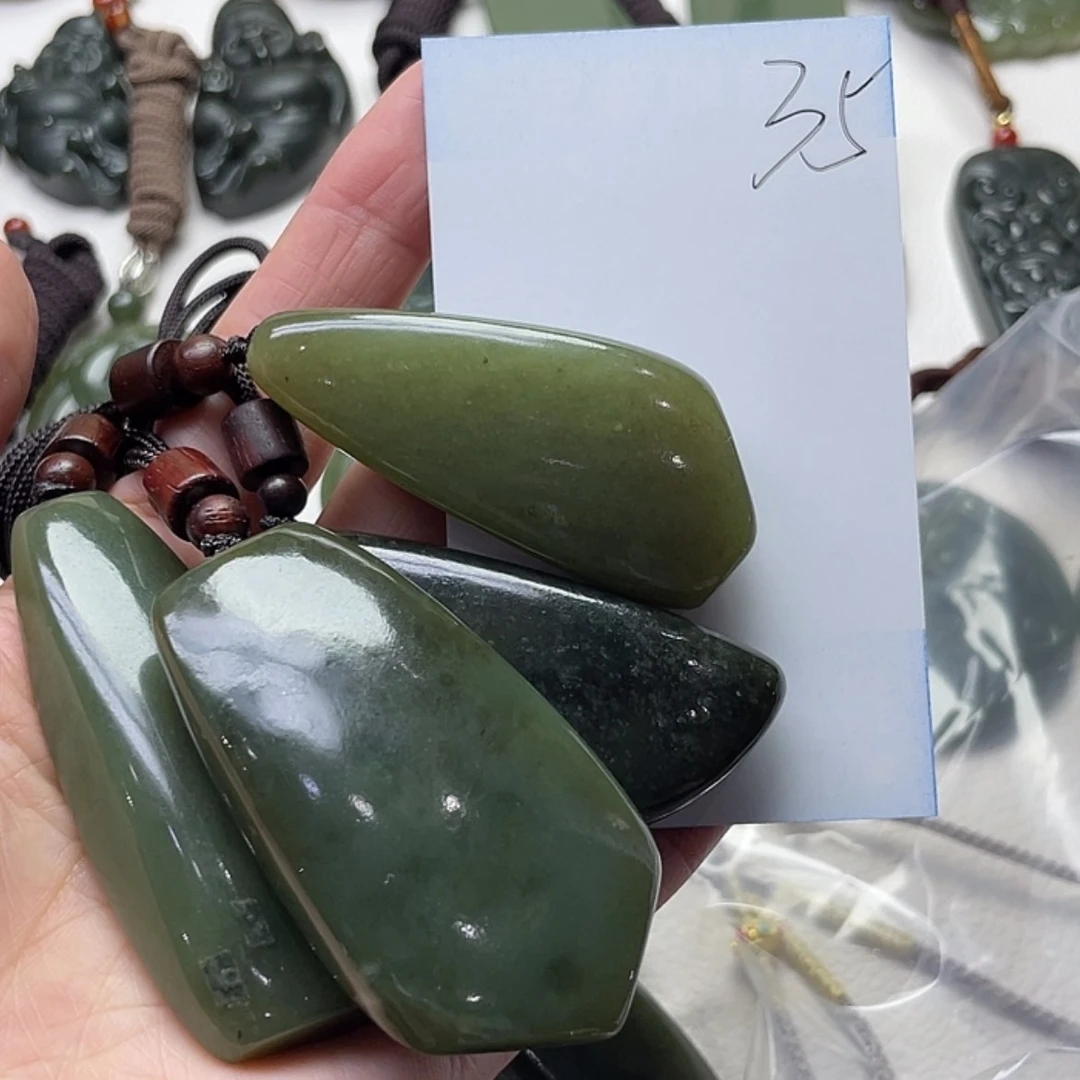 【闪购商品】和田玉挂件未镶嵌语*