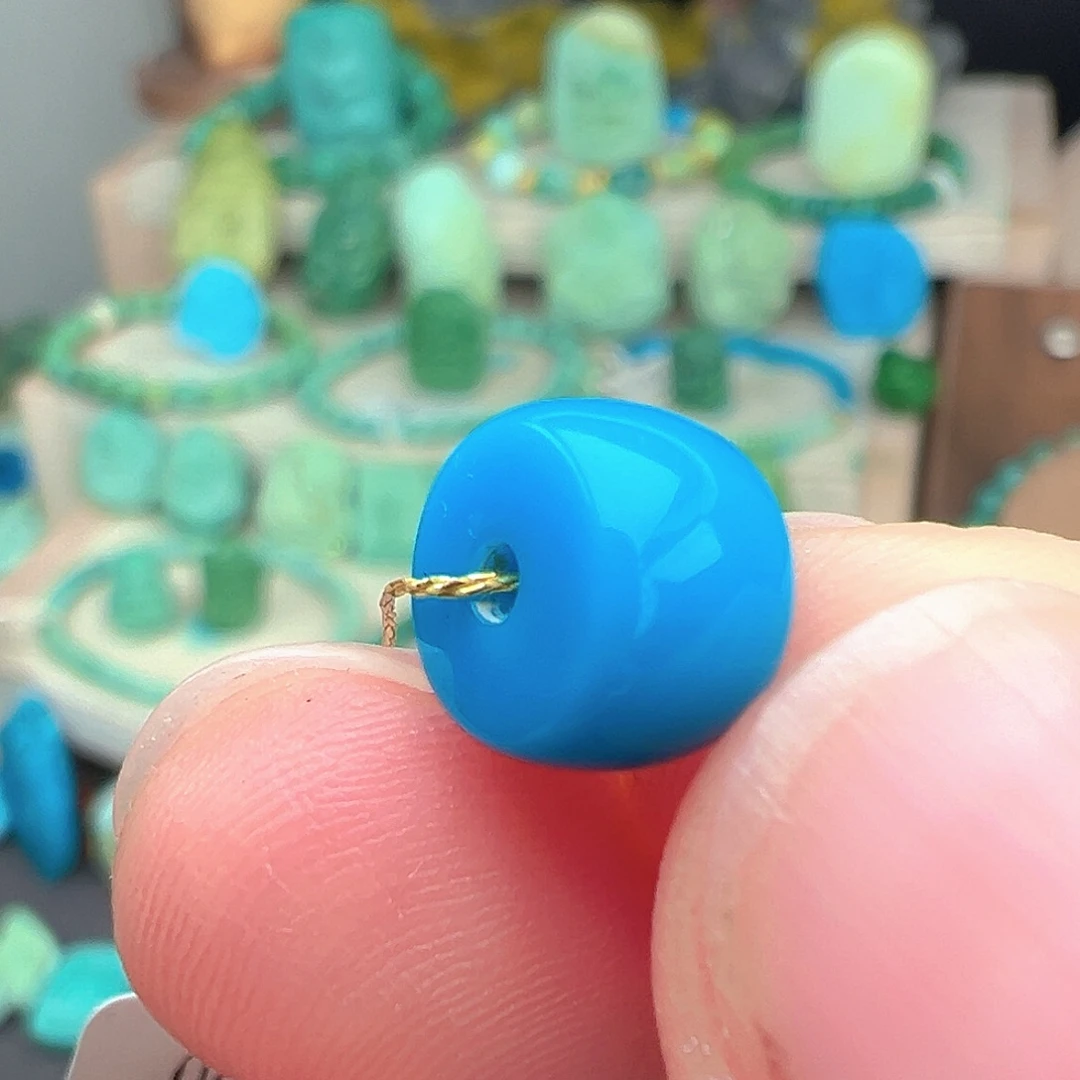 绿松石未镶嵌主播万珍