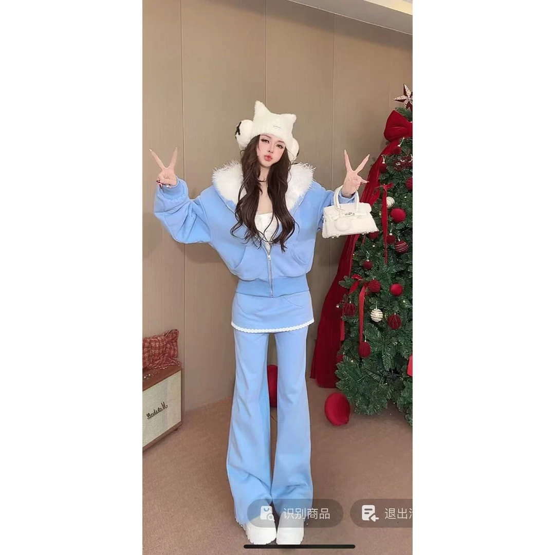 DACPAN-“爱心荷包蛋”加厚套装 外套+长裤 2025/盼·PP 7593+7595