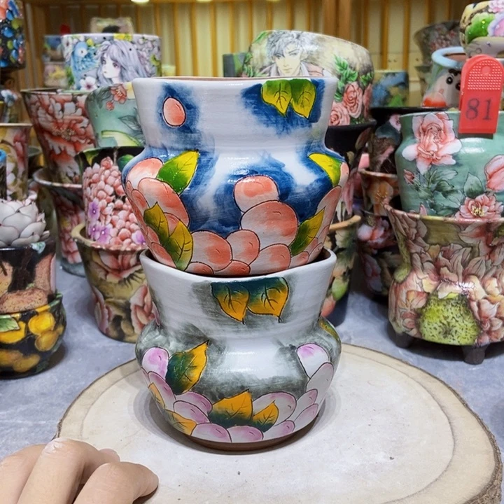 景德镇艺术手绘作品