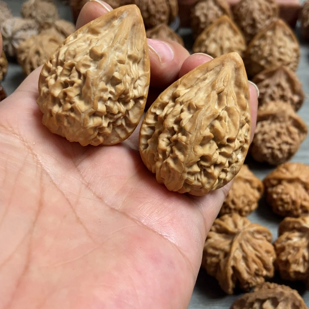 吊坠文玩核桃鸡心35尺有修