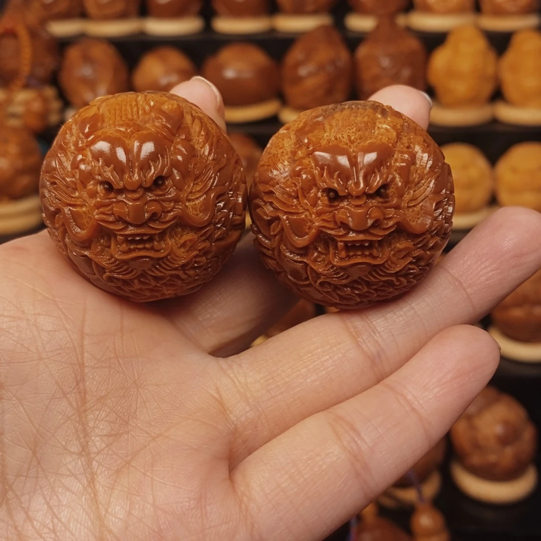 手串/手链橄榄核龙珠一对0088