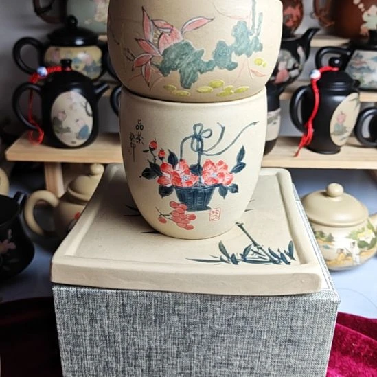 建水紫陶复烧主人杯2号