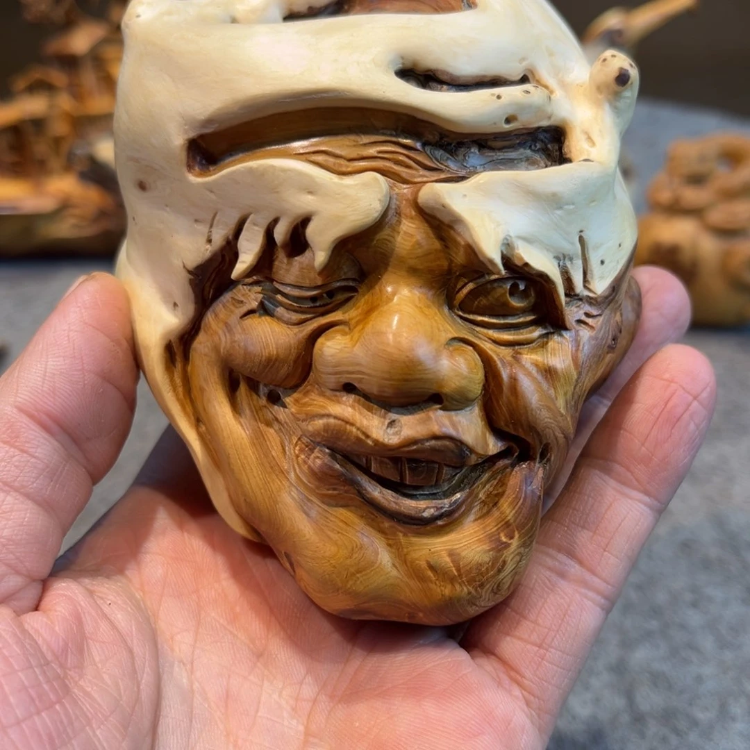 柏木（崖柏）根雕摆件工艺品