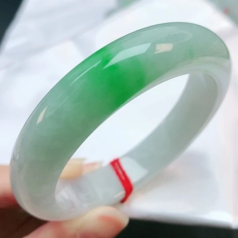 未镶嵌手镯翡翠54圈口882913