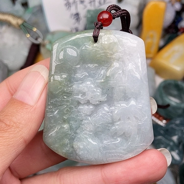 颈饰未镶嵌翡翠翡翠