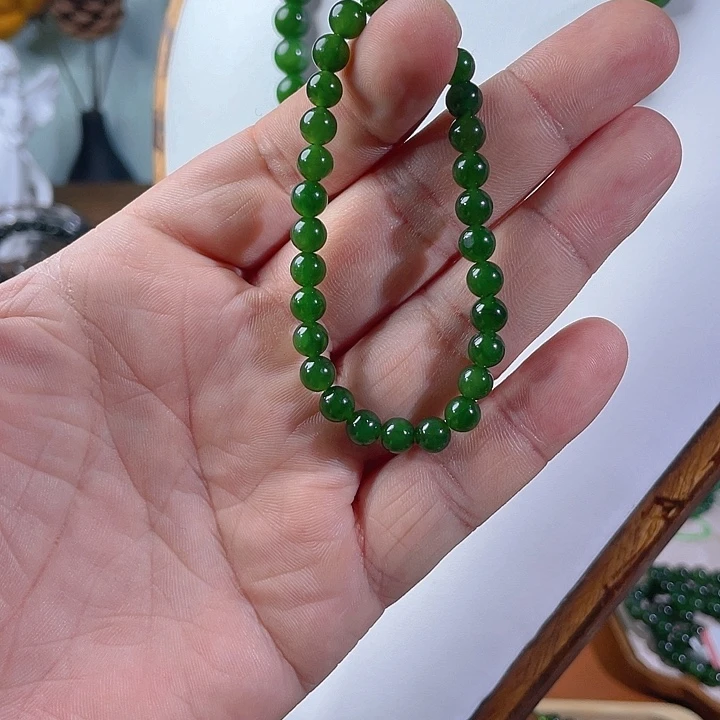 和田玉（碧玉）未镶嵌颈饰6