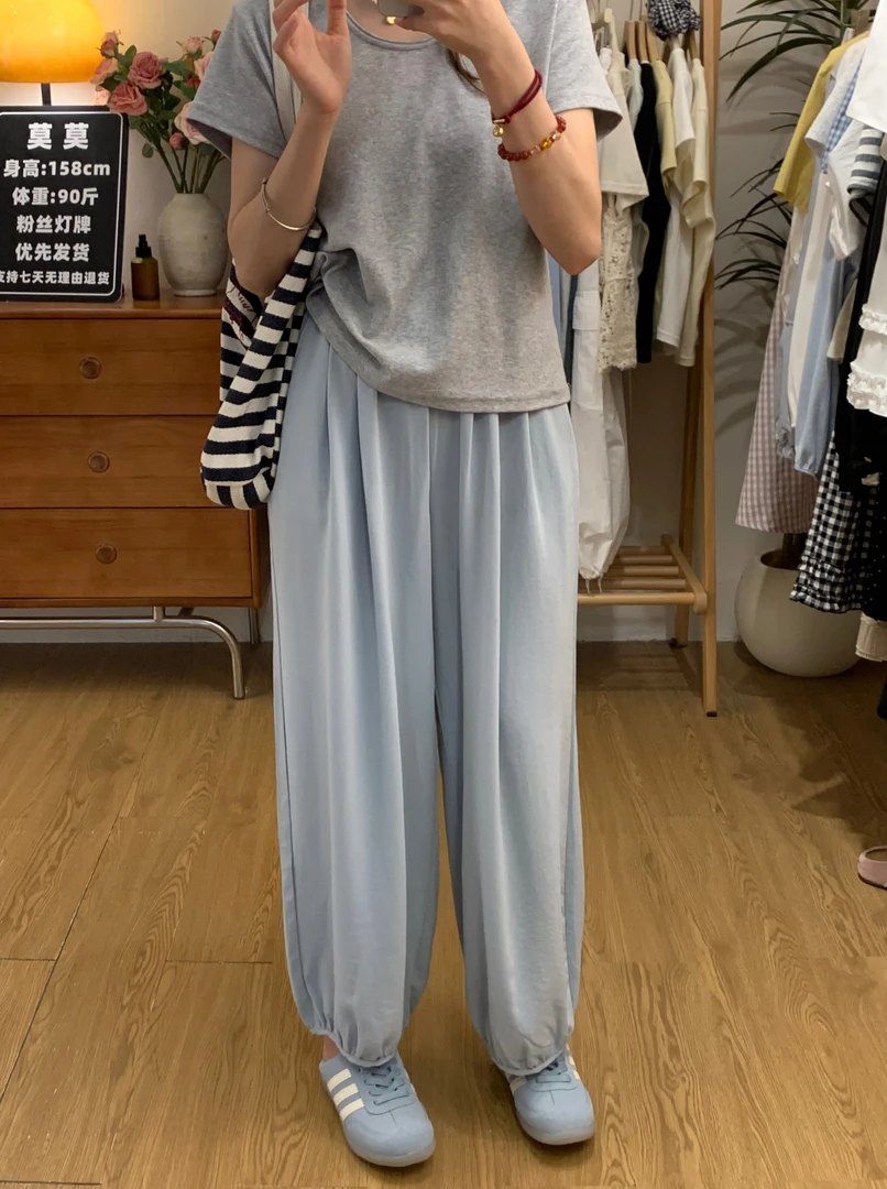 （大莫）自制款灯笼裤（小个子）  抗皱灯笼裤 322