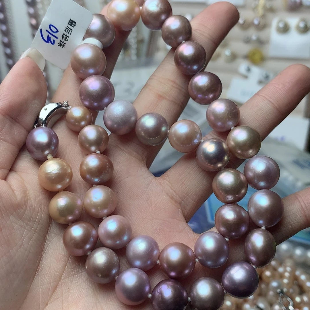 淡水珍珠项链12-13未镶嵌n19项链