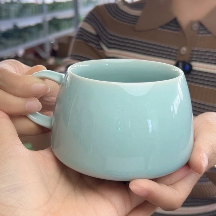 龙泉云间青瓷小米茶器