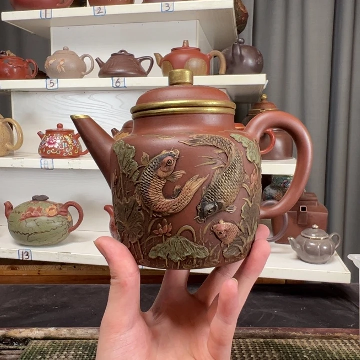 茶壶紫砂老*原矿紫砂