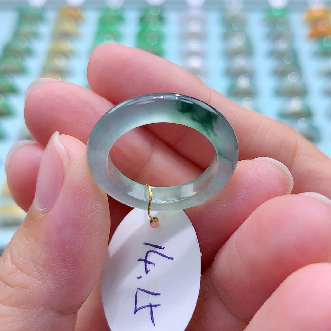 未镶嵌戒指翡翠1415圈