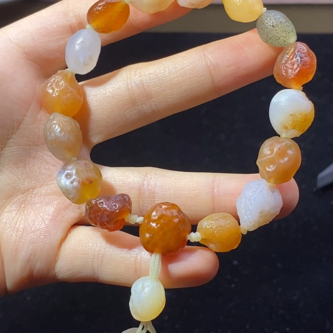 玛瑙/玉髓合金手链