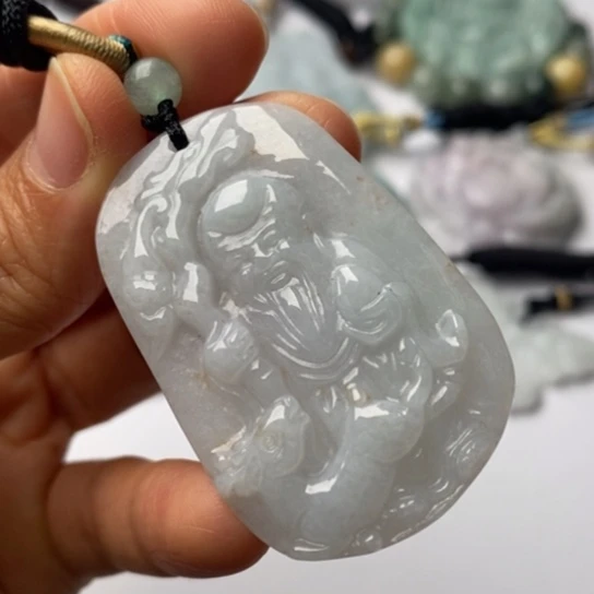 翡翠未镶嵌挂件翡翠