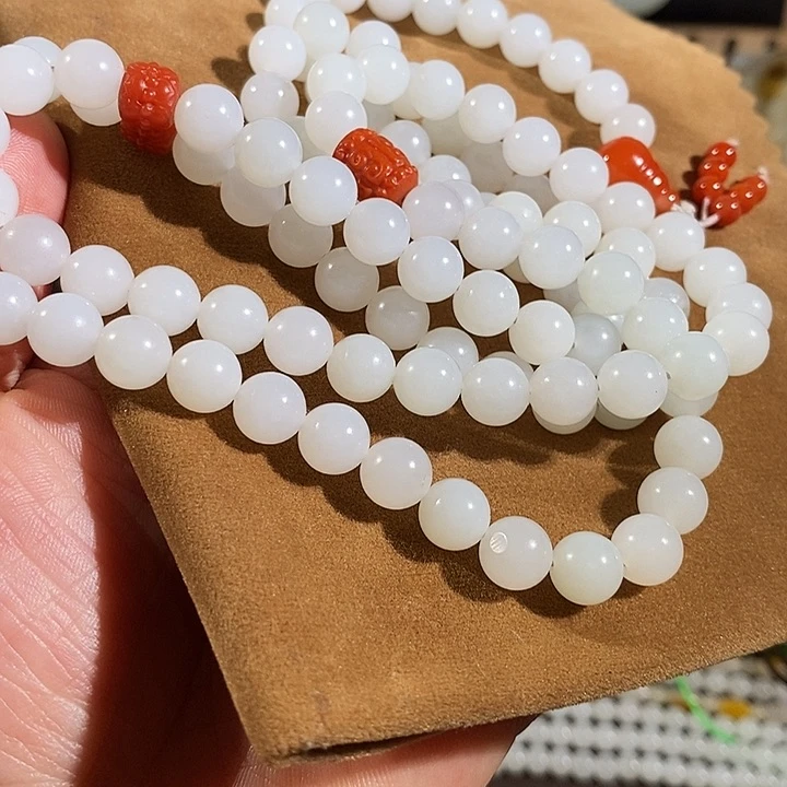 和田玉颈饰未镶嵌Y*