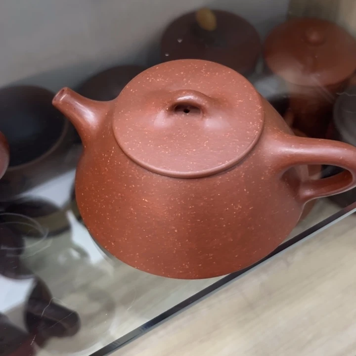 茶壶紫砂石瓢手工制作