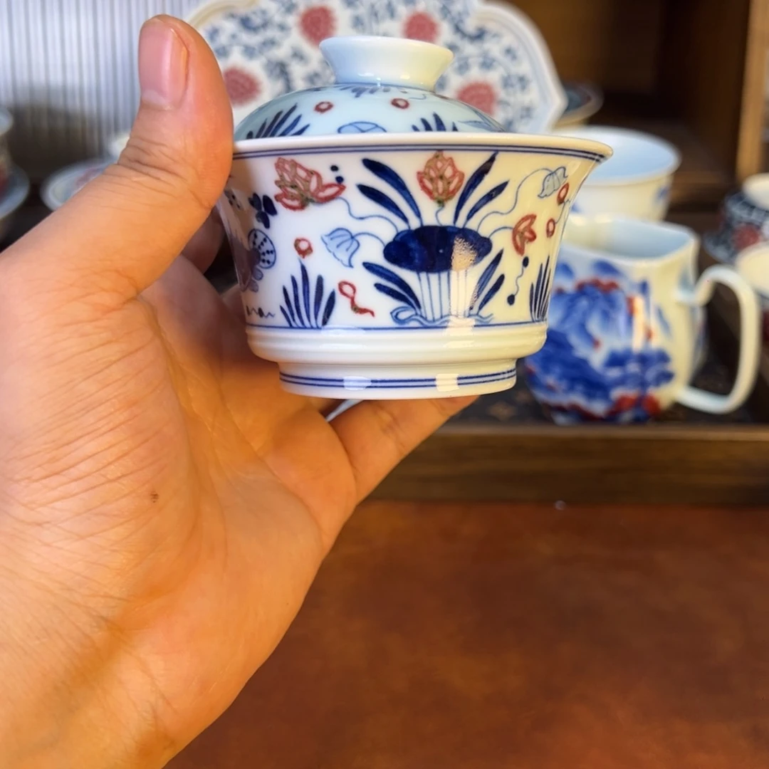 摆件景德镇茶器百宝箱源头生产