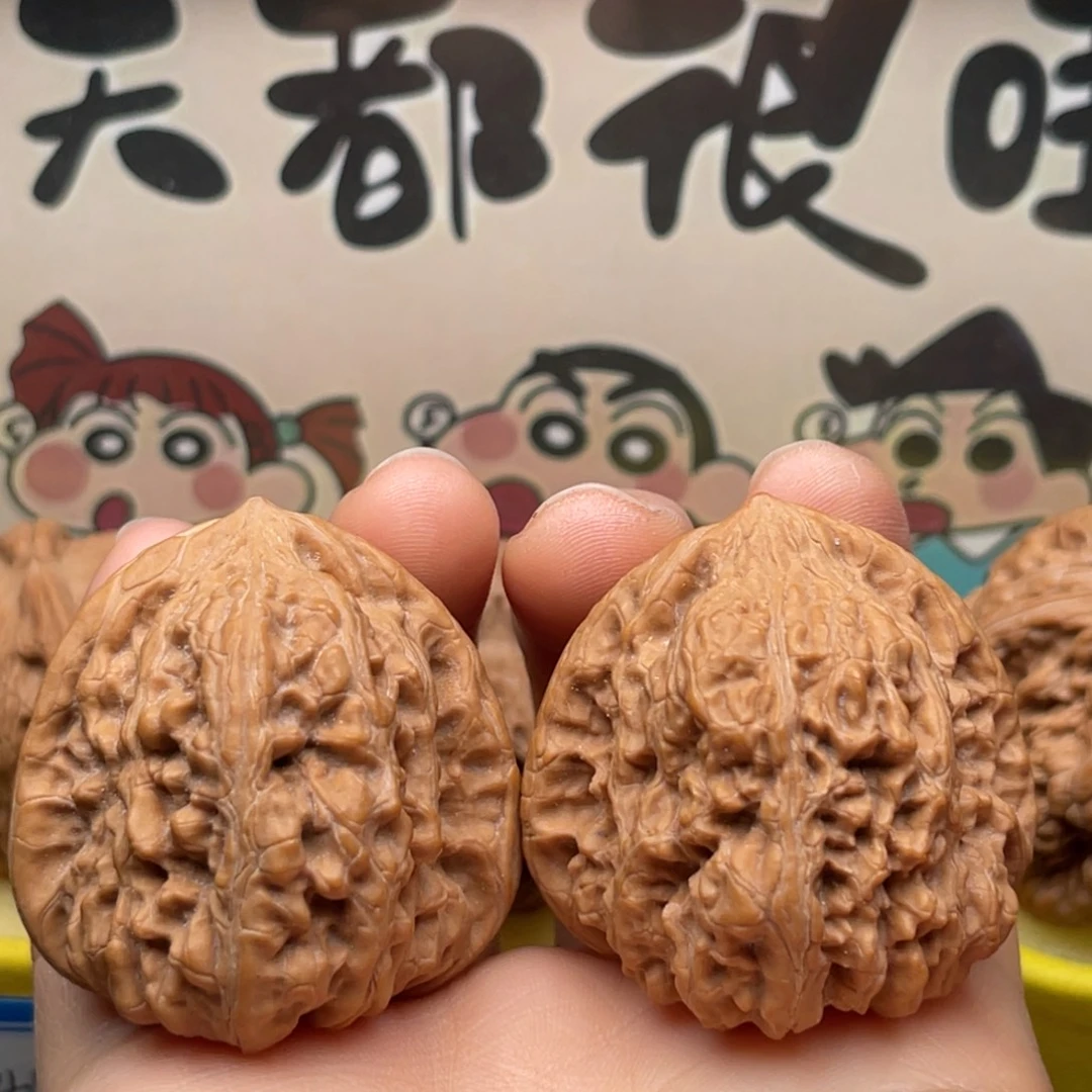 文玩核桃吊坠40➕平谷凹底