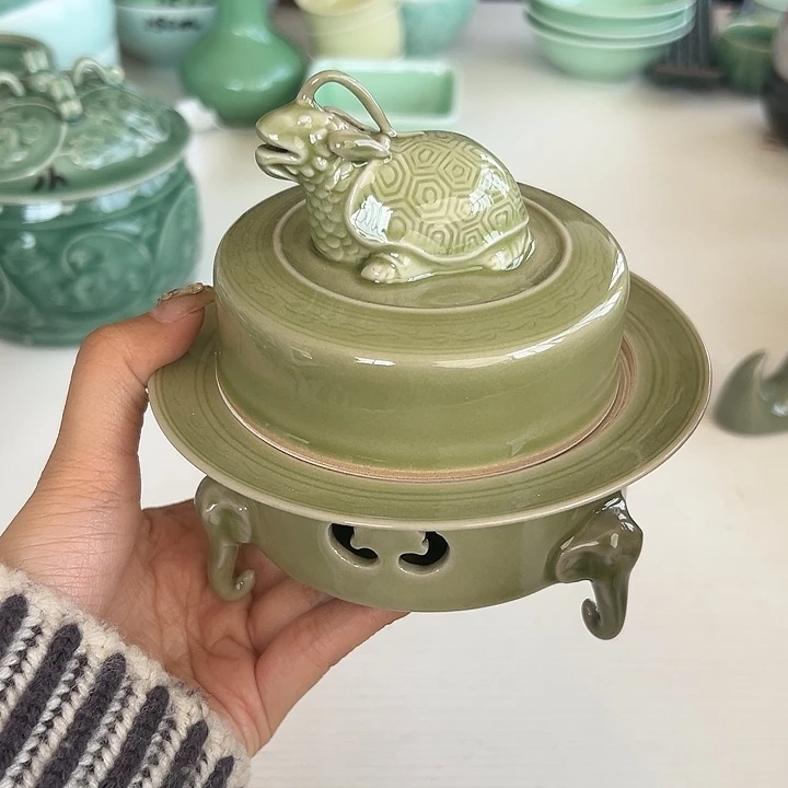 小米茶器龙泉青瓷