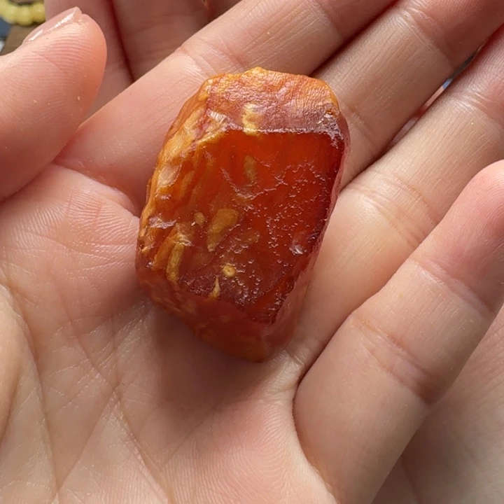 定制琥珀未镶嵌琥珀蜜蜡定制