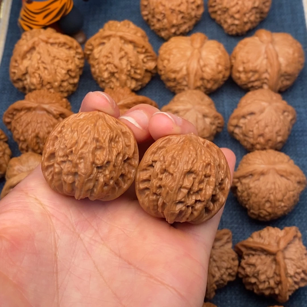 文玩核桃把件34正磨