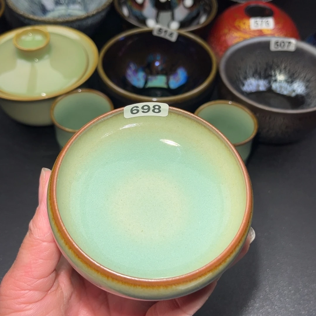 茶盏698 建盏单盏太好看了吧……
