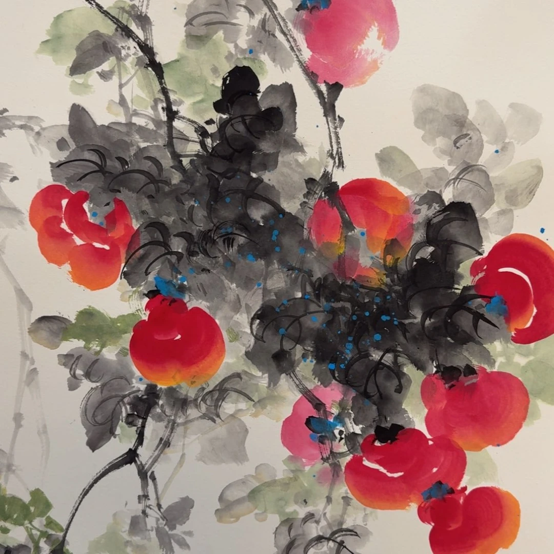 国画国画作品展山水花鸟