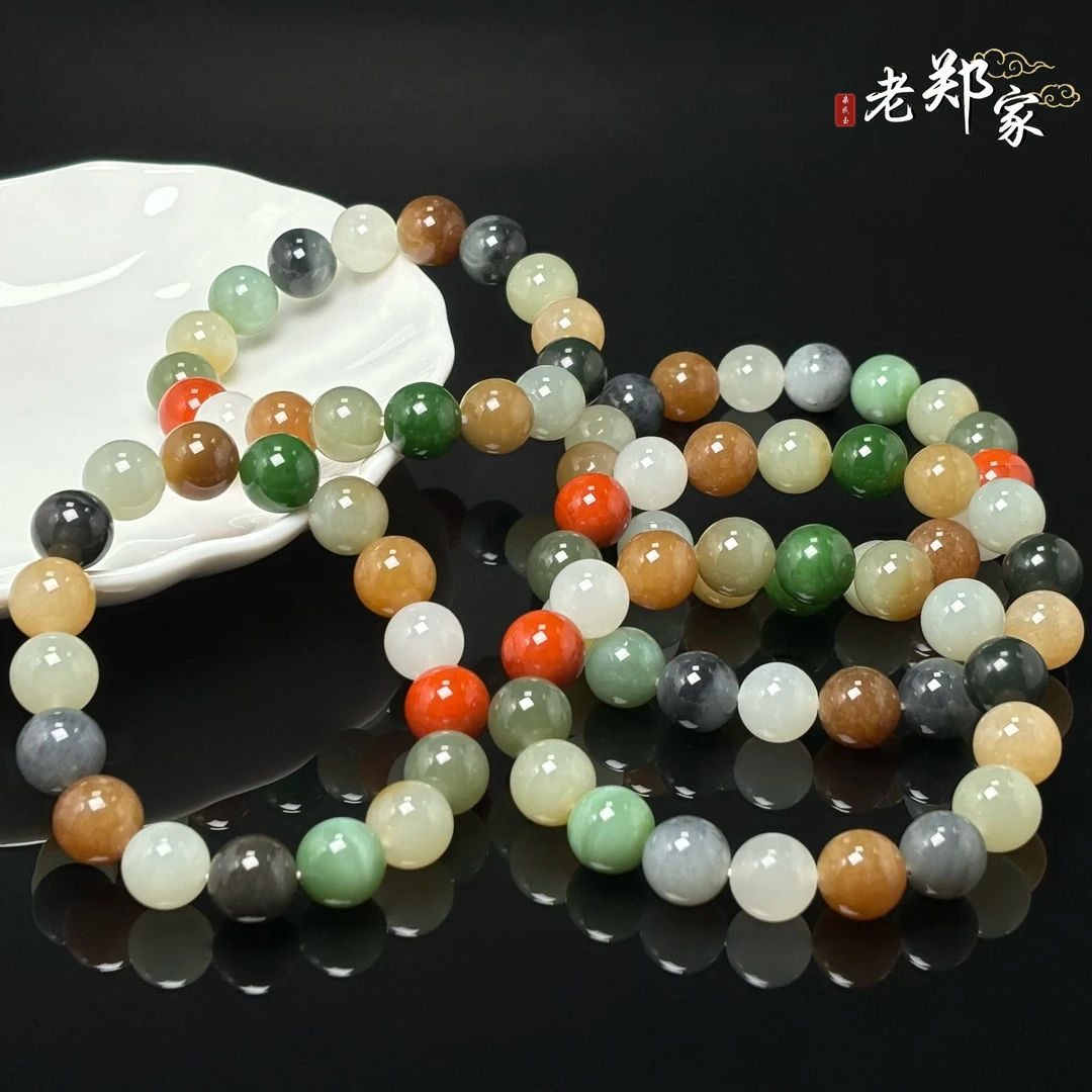 【老郑家】和田玉手串 多样性发一件 约12mm