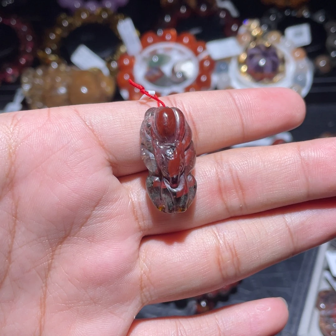 未镶嵌水晶吊坠(赠链)极光23金多多狐狸吊坠