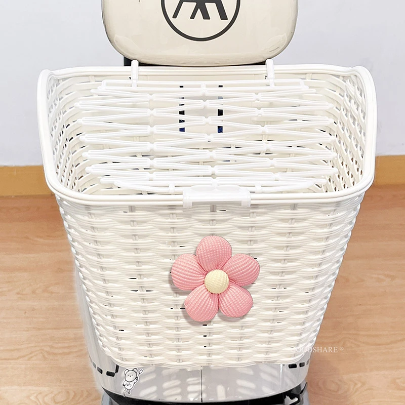 电动车后尾挂篮置物神器可爱高颜值电瓶车摩托车大容量储物收纳筐