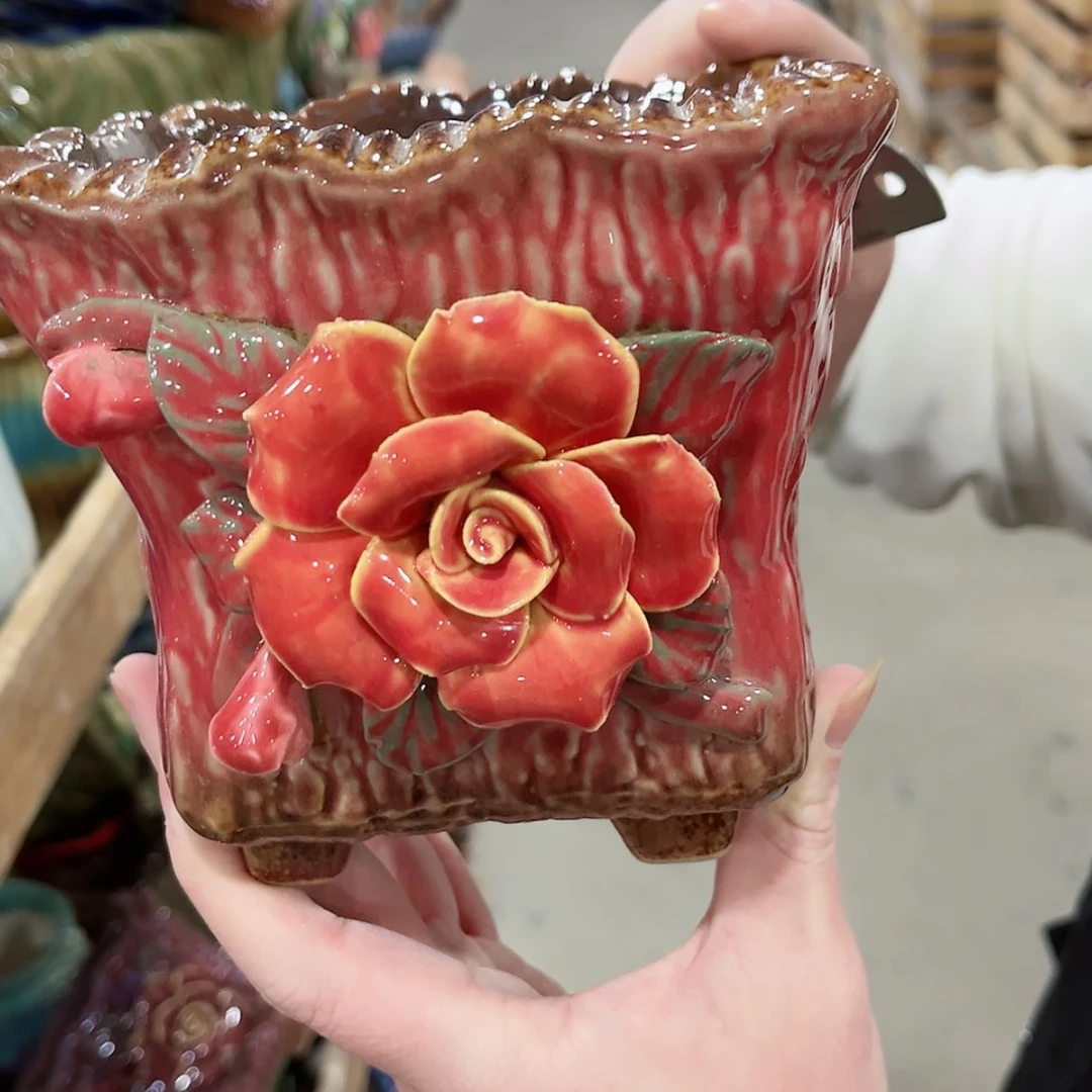 【闪购商品】陶瓷福利品凑满10元发货陶瓷花盆