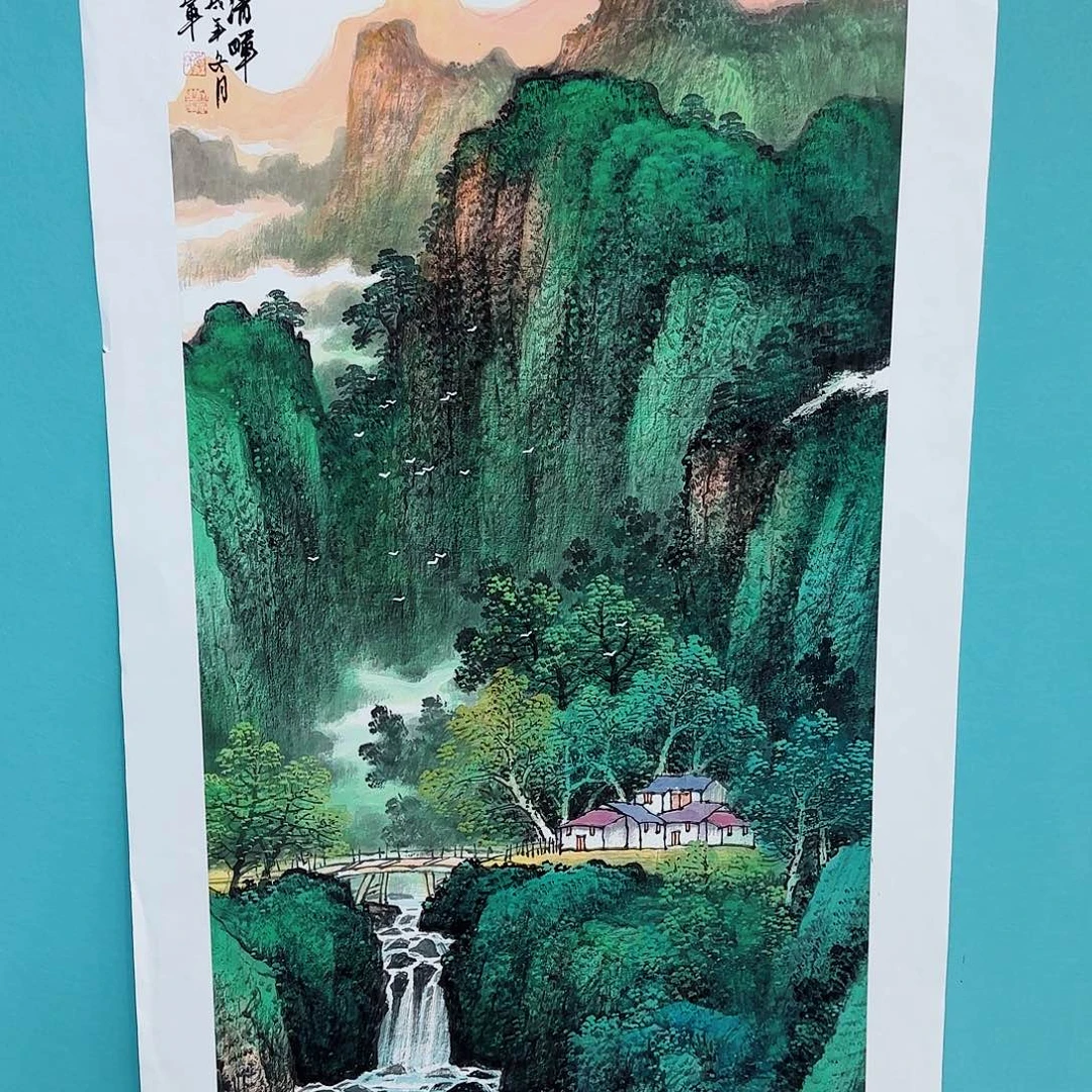 国画李文军教授作品