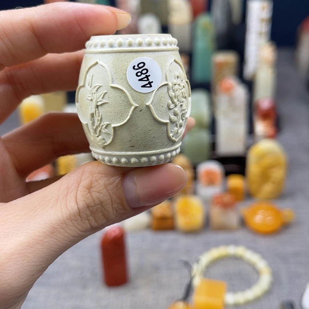 昌化石印石皓*4486