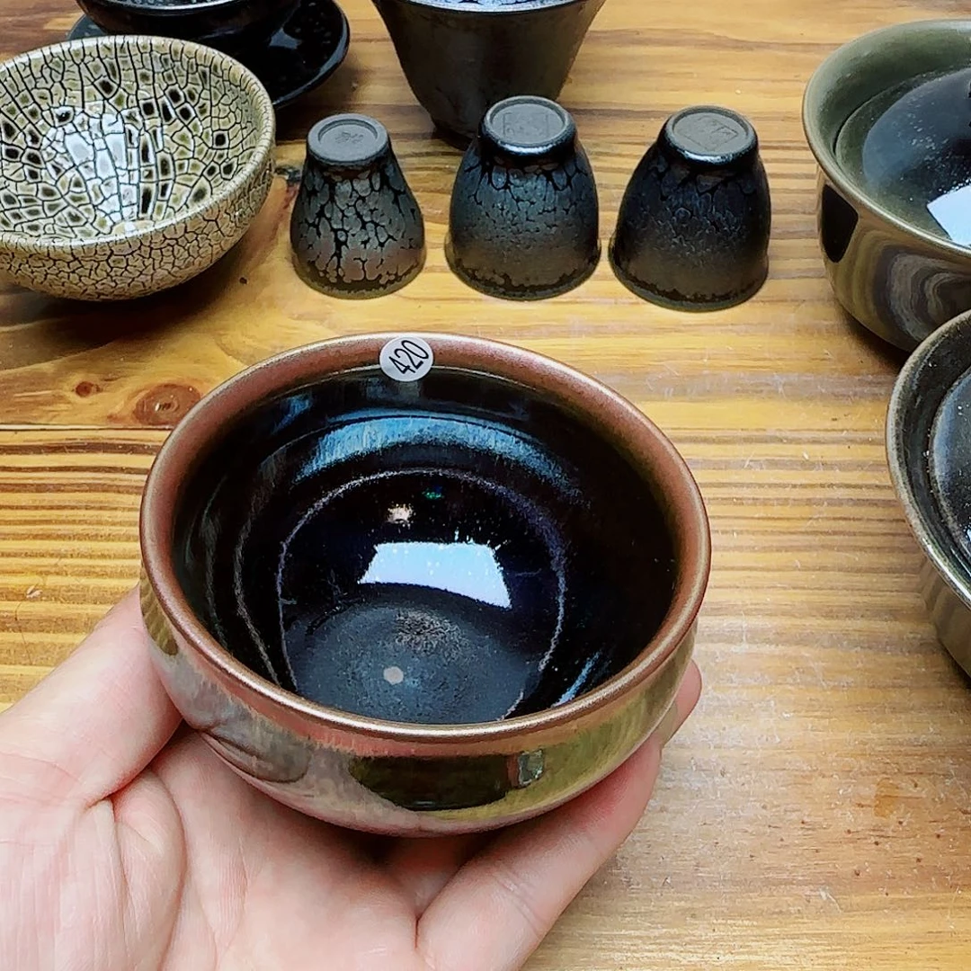 茶盏建窑建盏茶器