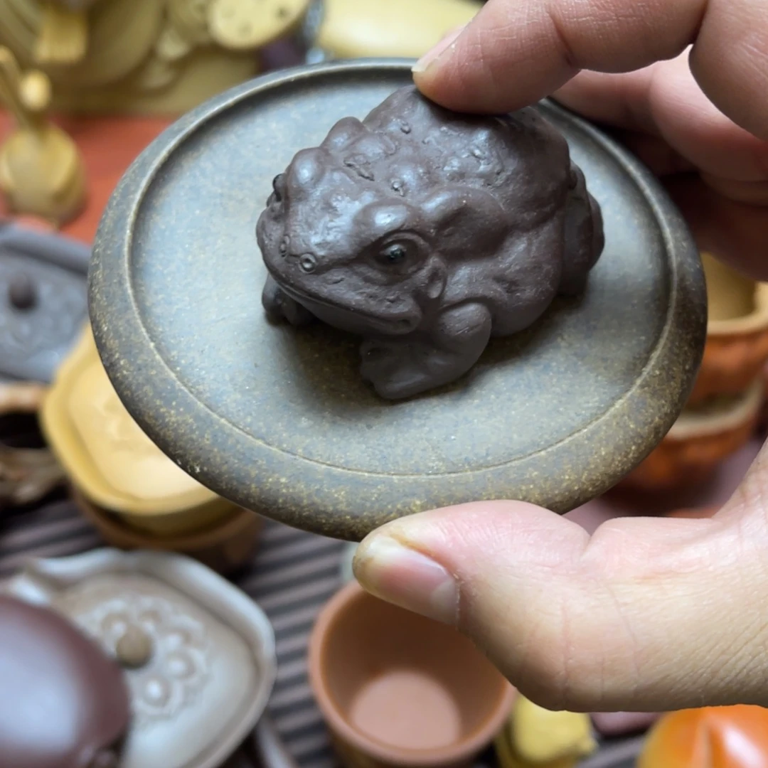 紫砂茶宠紫砂瑕疵