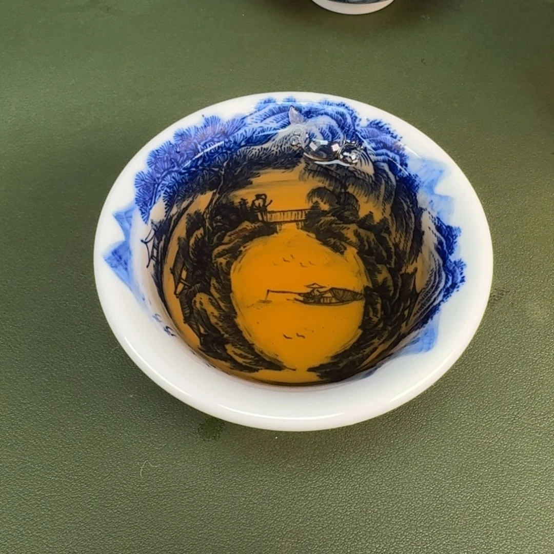 景德镇纯手绘茶具圆圆212