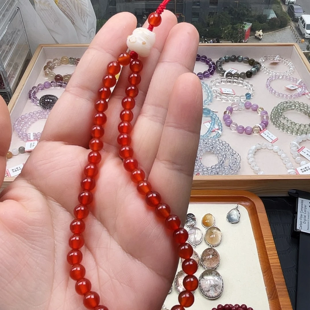 玛瑙/玉髓未镶嵌手机链